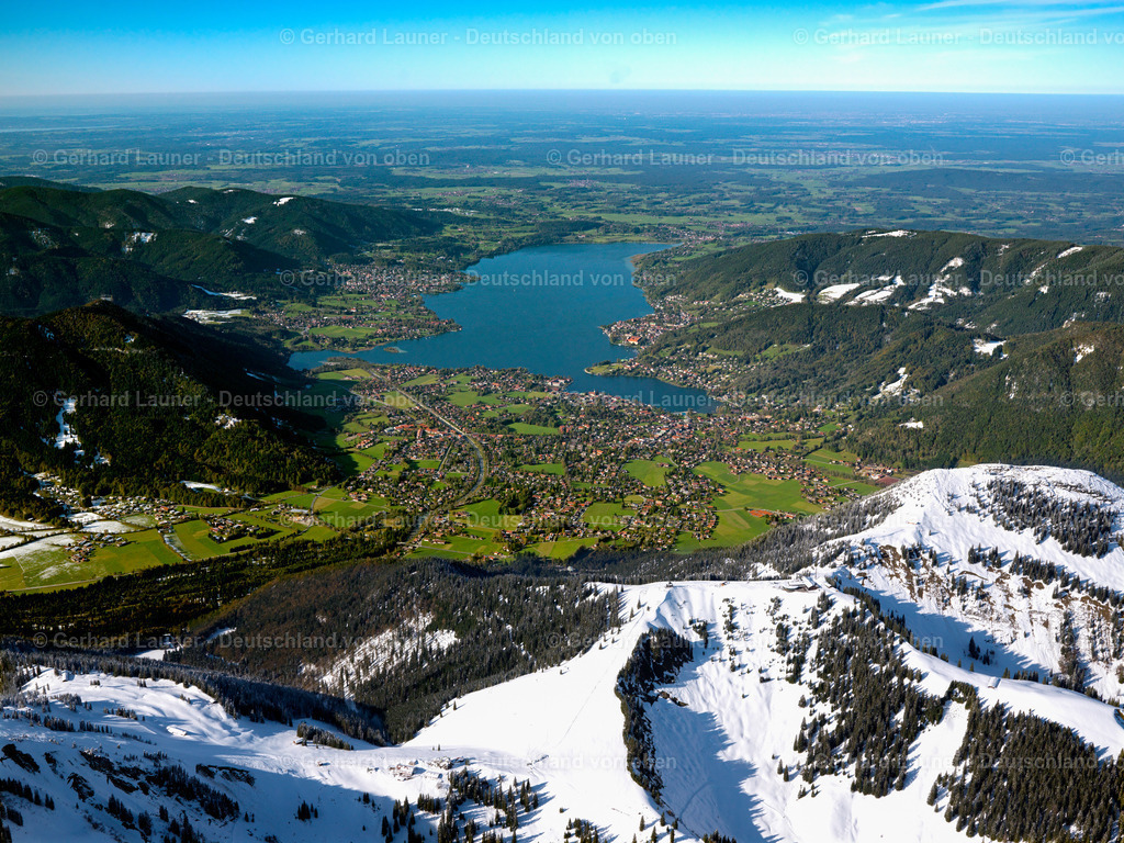 2991134 | Blick vom Wallberg über den Tegernsee ins Voralpenland