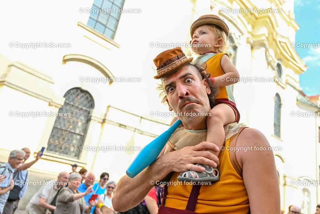 Pflasterspektakel_ 35. Linzer Pflasterspektakel 2023_ 19.07.2023-25 | 19.07.2023, Linz, AUT, 35. Linzer Pflasterspektakel 2023, im Bild diverse Kuenstler