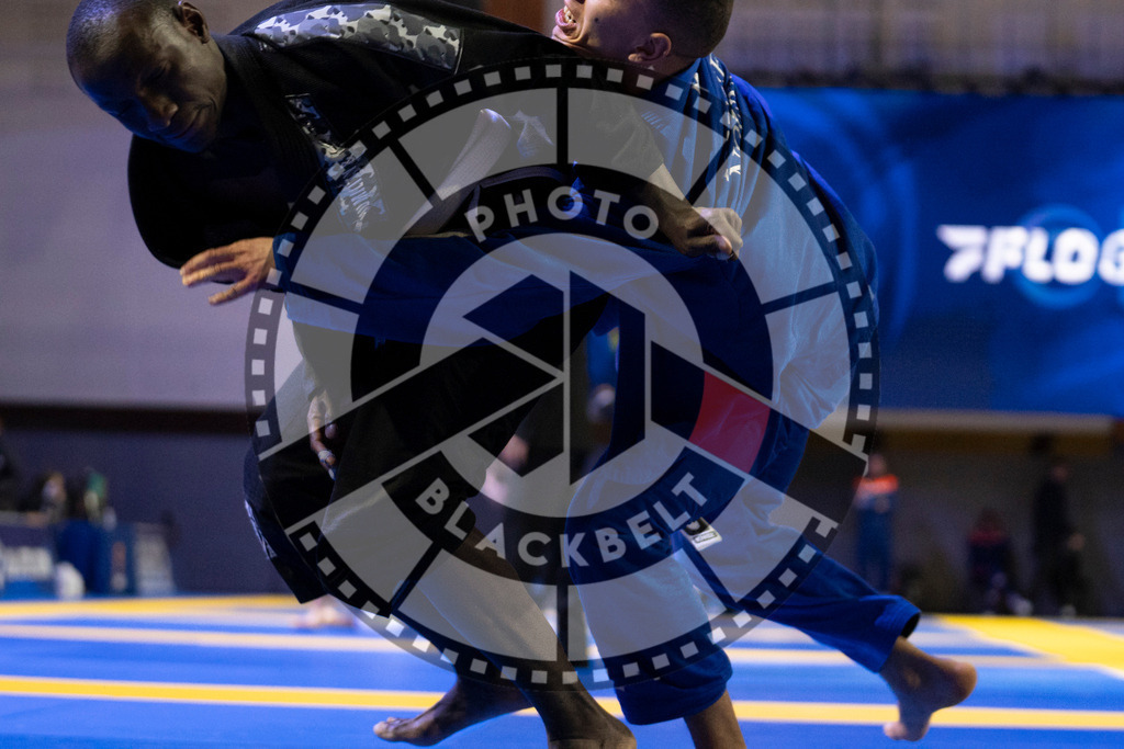 20240119PBB0270 | Fighters compete during the IBJJF European Championship in Paris, France, on January 19, 2024.