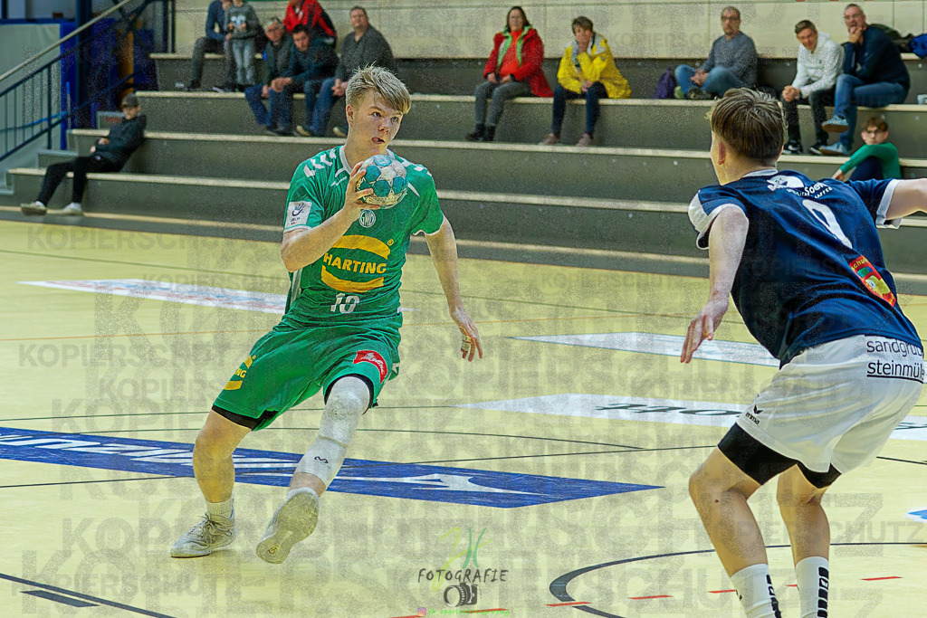 mJB Pokalrunde dt. Meisterschaft, TV Hüttenberg - TSV GWD Minden | mJB Pokalrunde dt. Meisterschaft, TV Hüttenberg - TSV GWD Minden am 15.03.2025 in Münchholzhausen (Sporthalle Münchholzhausen)Photo © 2025 - Jörg Heinrich - Realisiert mit Pictrs.com