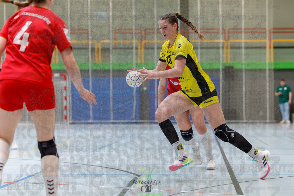 Hessenmeisterschaft wJC - Finale; HSG Kleenheim - HSG Weiterstadt/ Braunsh.Worf. | Hessenmeisterschaft wJC - Finale; HSG Kleenheim - HSG Weiterstadt/ Braunsh.Worf. am 22.03.2025 in Biedenkopf (Sporthalle Lahntalschule)Photo © 2025 - Jörg Heinrich - Realisiert mit Pictrs.com
