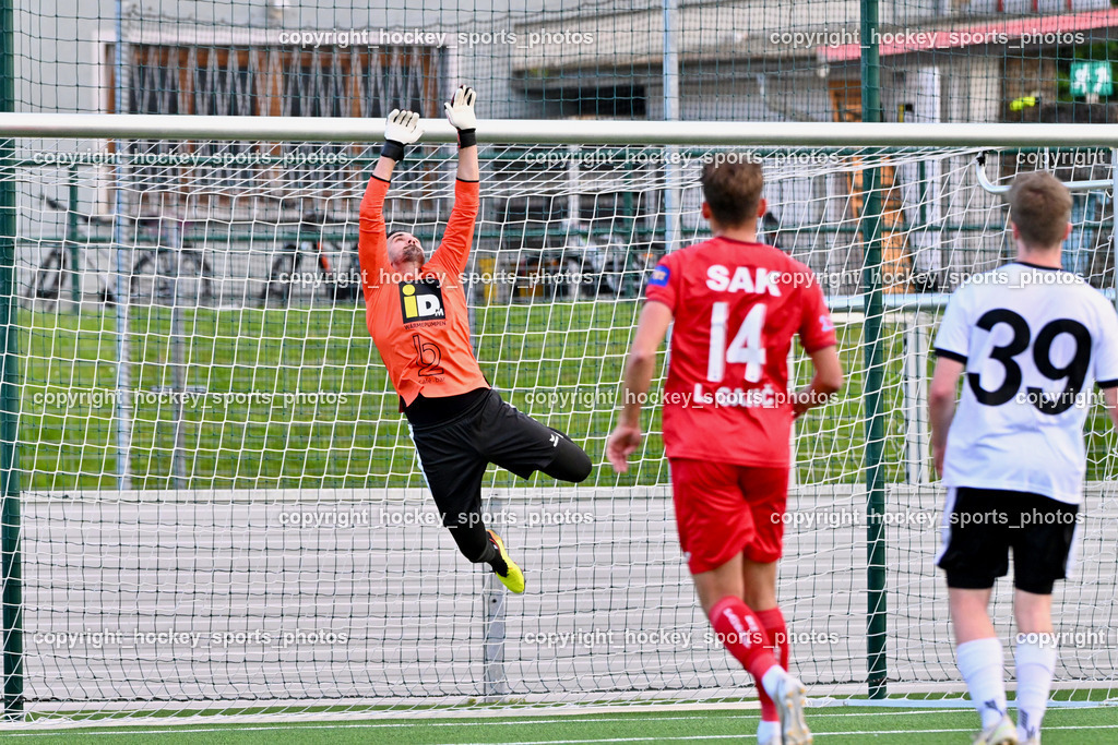 SV Spittal vs. SAK | #1 Marko Soldo SV Spittal, #14 Luka Gajic SAK, #39 Fabian Hoi SV Spittal, SV Spittal vs. SAK, SV Spittal vs. SAK am 24.05.2024 in Spittal an der Drau (Goldeck Stadion), Austria, (Photo by Bernd Stefan)