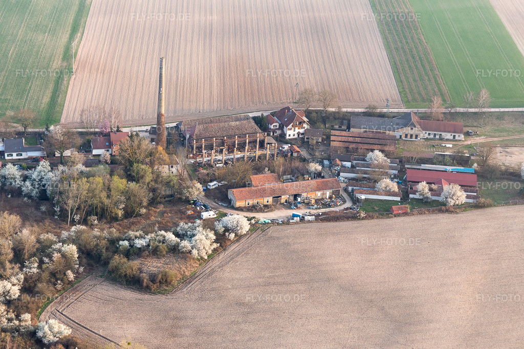 Luftbild: Zimmerei Hellmann in Kuhardt im Bundesland Rheinland-Pfalz in Deutschland. – Foto: IMG_113283.jpg vom 23.03.2019 durch Werner Riehm/FLY-FOTO.de – Auflösung des Originals: 5472 x 3648 px