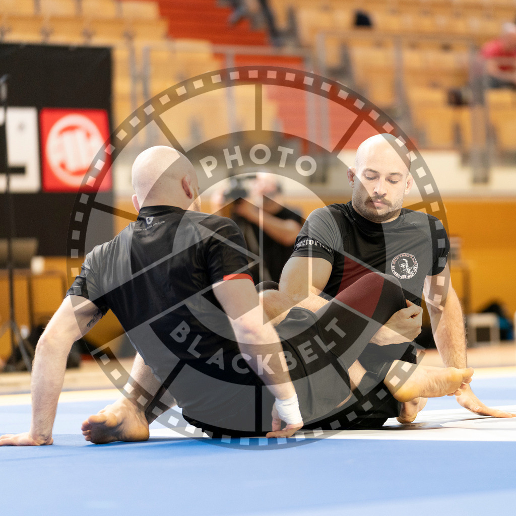 20240316PBB1086 | Athletes compete during the ADCC Eastern European Open grappling Competition in Poznan, Poland, on March 16, 2024.
