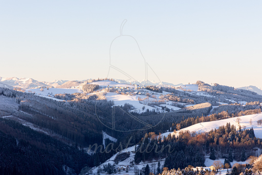 Panoramablick Sankt Leonhard am Wald | Ihre Fotografin im Lungau, ihre Fotografin im Mostviertel, Wandbilder Onlineshop, Imagefotos für Ihr Unternehmen,  - Realisiert mit Pictrs.com