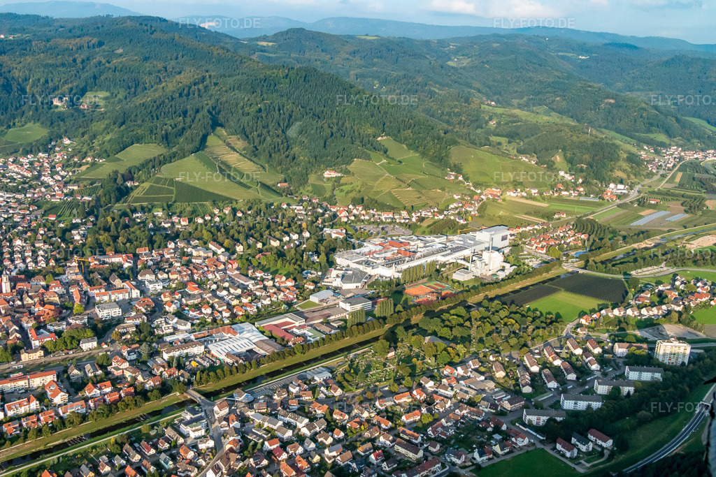 Luftbild: Oberkirch Ost in Oberkirch im Bundesland Baden-Württemberg in Deutschland. Foto: P1010163.jpg vom 15.09.2014 durch Werner Riehm/FLY-FOTO.de