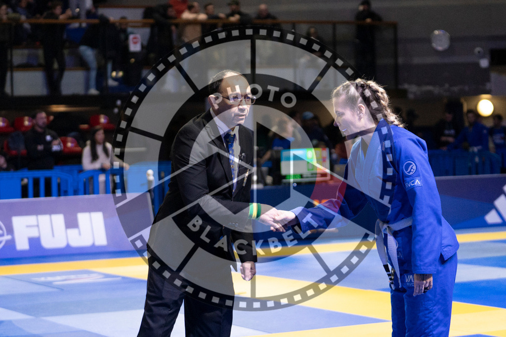 20240119PBB1150 | Fighters compete during the IBJJF European Championship in Paris, France, on January 19, 2024.