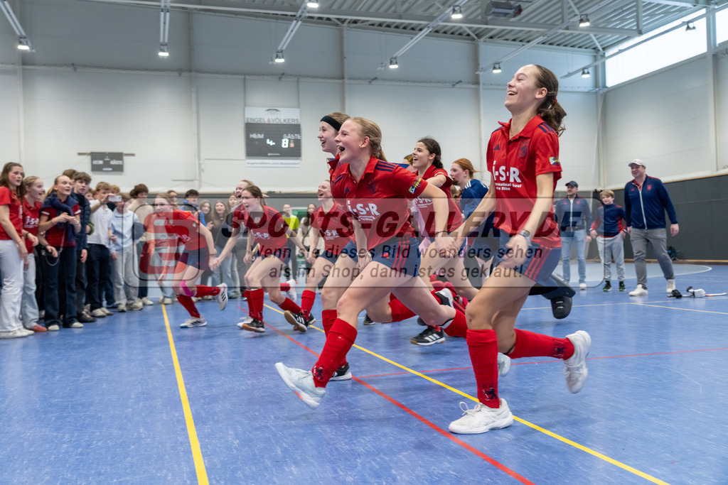 HK_20250223_103368 | Deutsche Meisterschaft wU14 Finale und Ehrungen am 23.2.2025 Düsseldorfer HC, Düsseldorf
