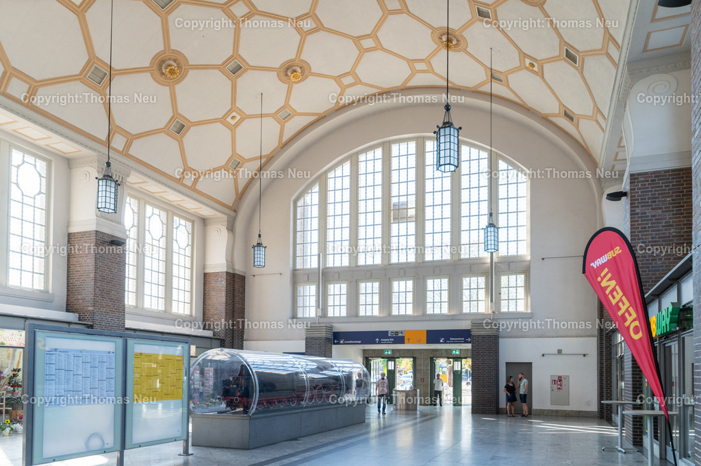 DSC_9284 | Darmstädter Hauptbahnhof, Jugendstil, , Bahnhof, ,, Bild: Thomas Neu