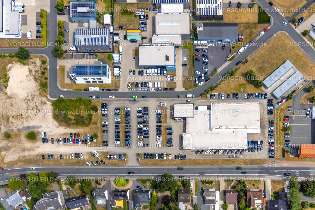 Hamm220707259 | Luftbild, Gewerbegebiet Hohefeld, im Dreieck Hohefeldweg, Herbert-Rust-Weg und Soester Straße, BMW und MINI Autohaus Schmidt, Uentrop, Hamm, Ruhrgebiet, Nordrhein-Westfalen, Deutschland