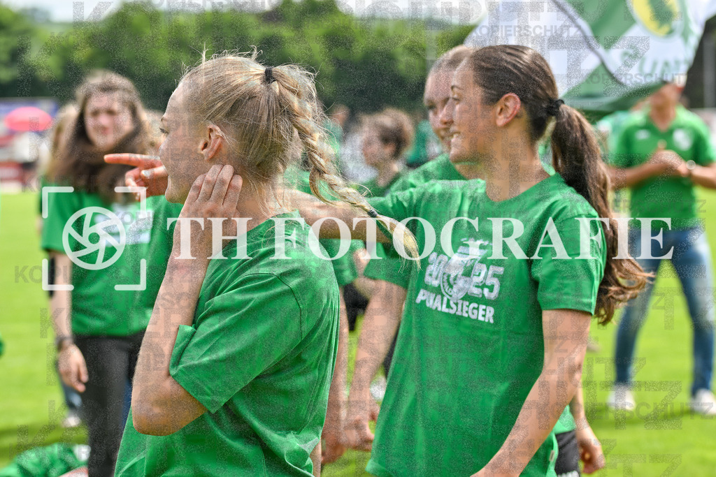 GER, FC Hauingen - SV Waldhaus, Frauen-Fussball, Rothaus Bezirkpokal, Finale, Saison 2024/2025, 29.05.2025 | GER, FC Hauingen - SV Waldhaus, Frauen-Fussball, Rothaus Bezirkpokal, Finale, Saison 2024/2025, 29.05.2025Foto: TH Fotografie/Thomas Hess