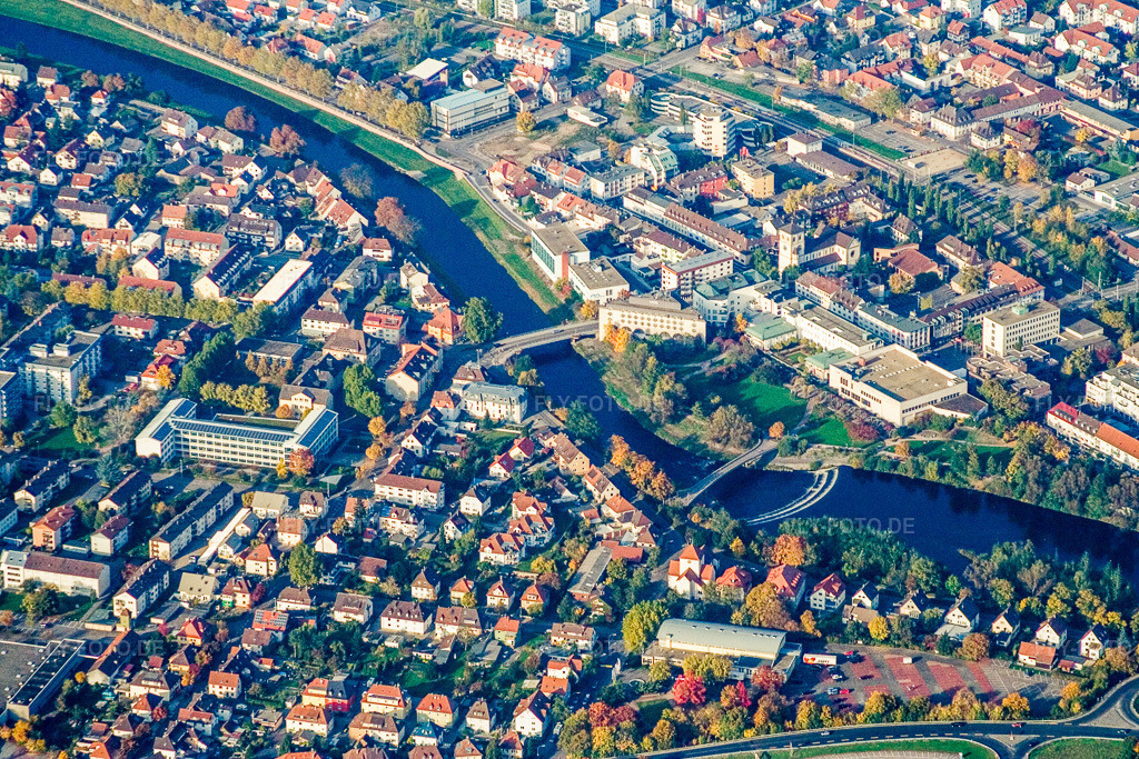 Luftbild: Murgpark Gaggenau in Gaggenau im Bundesland Baden-Württemberg in Deutschland. Foto: IMG_14006.jpg vom 11.10.2008 durch Werner Riehm/FLY-FOTO.de