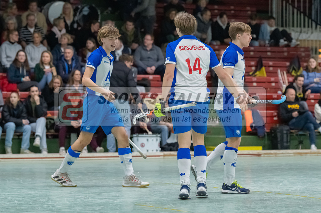 HK_20230305_106109 | Deutsche Meisterschaft MU16 Platz 7 Großflottbeker THGC - Münchener SC am 5.3.2023 RWK, Köln ,
