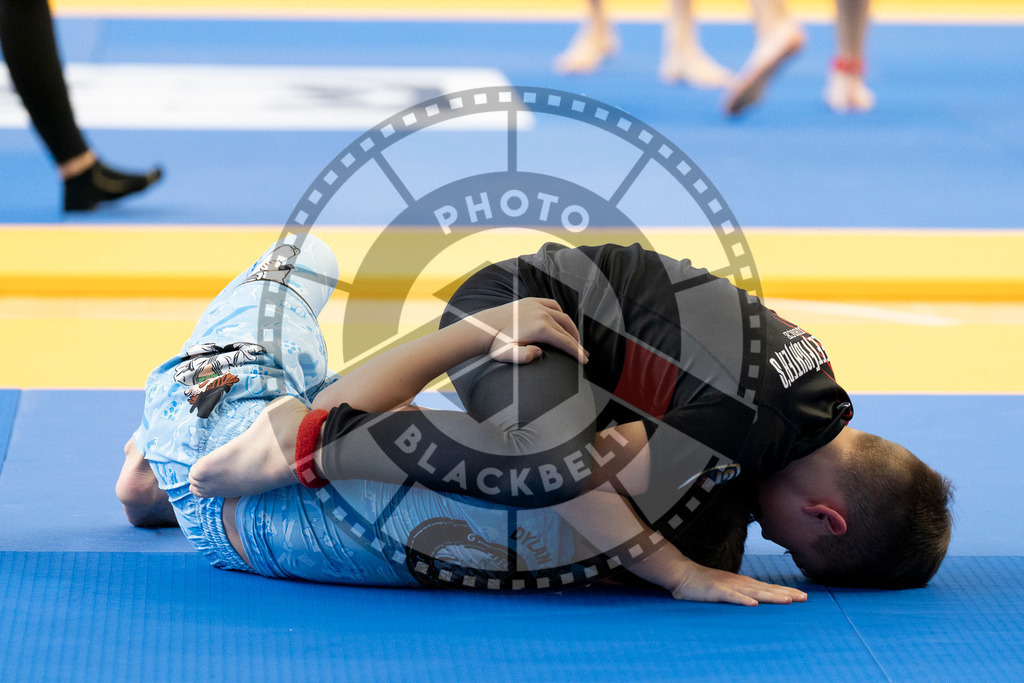 20240316PBB0503 | Athletes compete during the ADCC Eastern European Open grappling Competition in Poznan, Poland, on March 16, 2024.