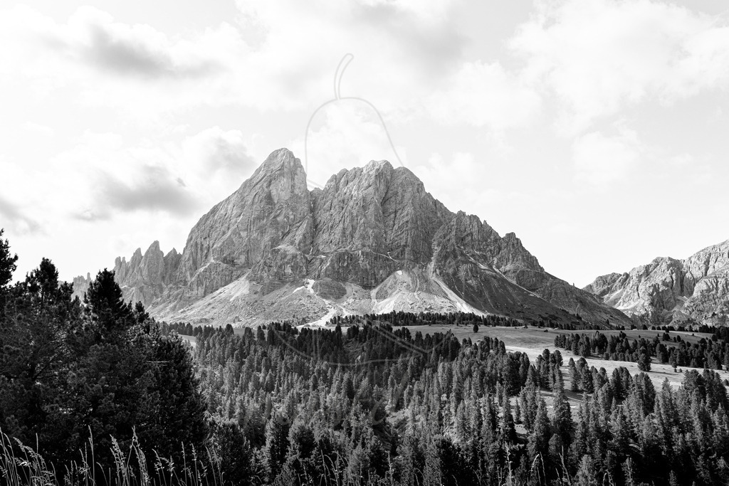 Dolomiten schwarz weiss | Ihre Fotografin im Lungau, ihre Fotografin im Mostviertel, Wandbilder Onlineshop, Imagefotos für Ihr Unternehmen,  - Realisiert mit Pictrs.com