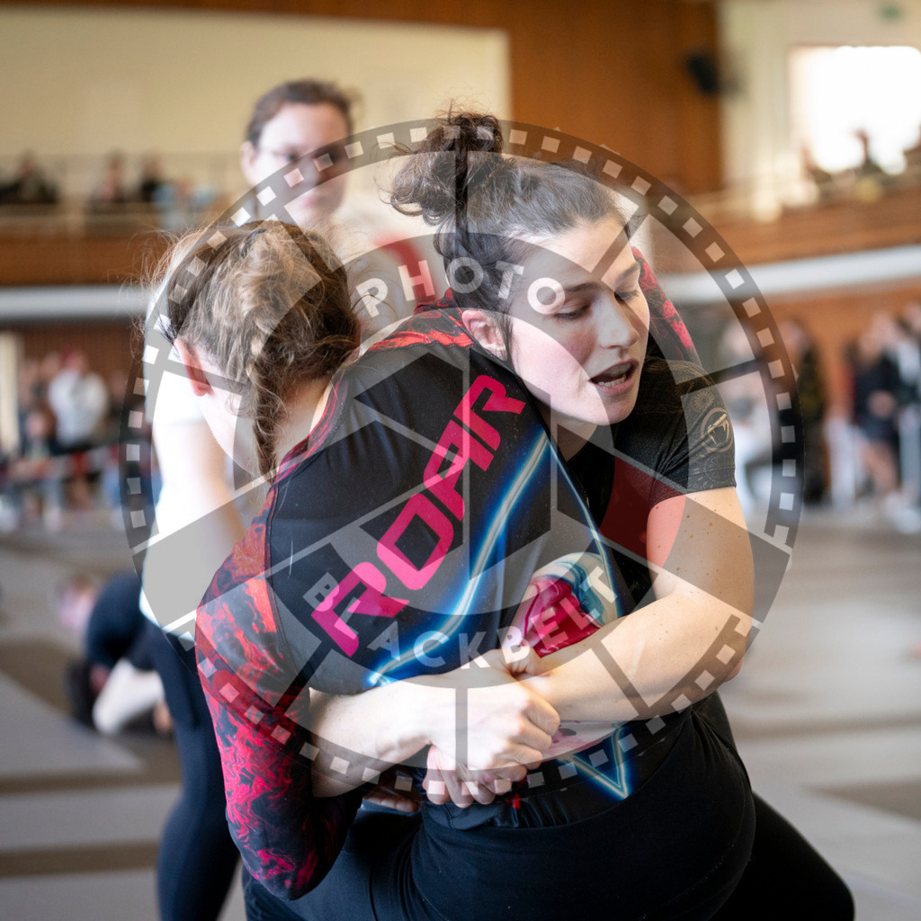 20240309PBB5388 | Fighters compete during the International Luta Livre (ILLCS) Spring Championship in Hannover, Germany, on March 9, 2024.