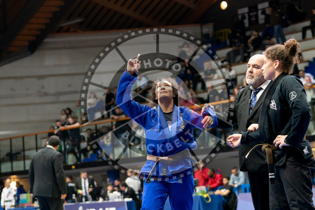 20240124PBB03394 | Fighters compete during the second day of the IBJJF European Championship in Paris, France, on January 24, 2024.