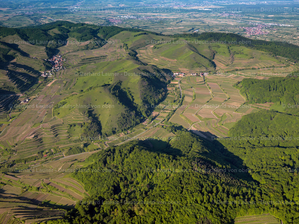3096067 | SCHELINGEN 23.05.2010 Gipfel des Badberg am Kaiserstuhl in der Felsen- und Berglandschaft in Schelingen im Bundesland Baden-Württemberg. // Rocky and mountainous landscape of Badberg on Kaiserstuhl in Schelingen in the state Baden-Wurttemberg.  Foto: Gerhard Launer