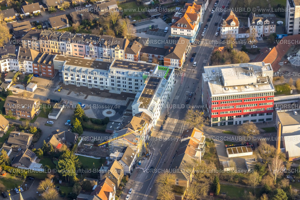 Hamm260203705 | Luftbild, Seniorencampus Werler Straße Ecke Blumenstraße, gegenüber dem evang. Krankenhaus, Mitte, Hamm, Ruhrgebiet, Nordrhein-Westfalen, Deutschland