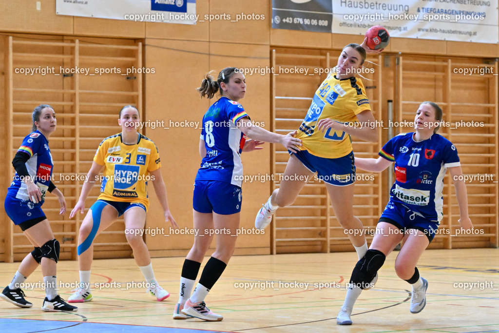 SC Ferlach Damen vs. Hypo Niederösterreich 18.11.2023 | #30 Lena Ljubic, #3 LEITNER Nora, #8 FRITZ Katharina, #48 NEIDHART Nina, #10 MARKSTEINER Viktoria