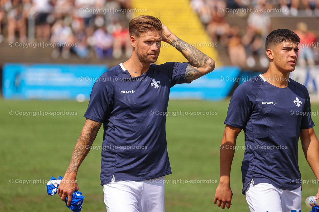 Giessen_Darmstadt (38) | 16.07.2023; Testspiel; Waldstadion Gießen; FC Gießen - SV Darmstadt 98; Ergebnis: 2:0 (0:0)