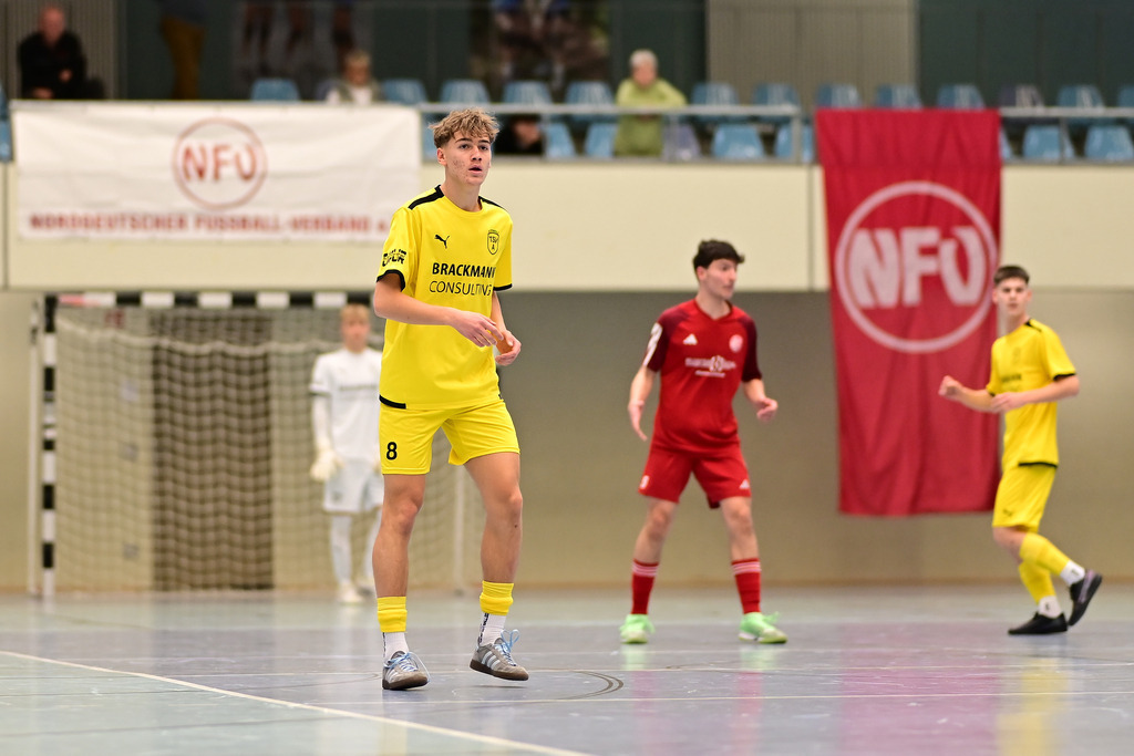 Futsal I Junioren I Saison 2024-2025 I NORDFV Regionalmeisterschaft I 083334 | Der Sportfotograf. - Realisiert mit Pictrs.com