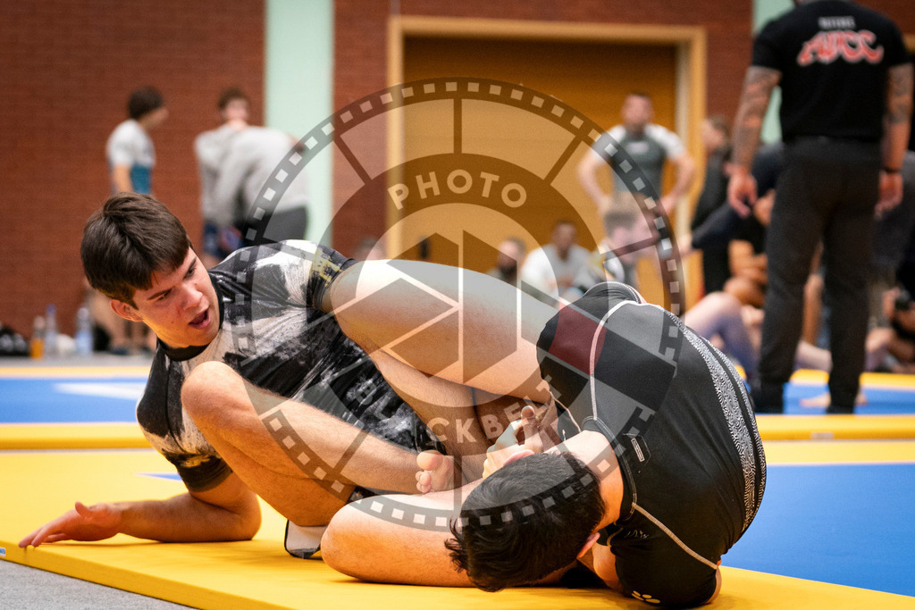 20230916PBB1654 | Fighters compete during the grappling tournement ADCC Trials (European, Middle East and African Championship) in Warsaw, Poland, on September 16, 2023.