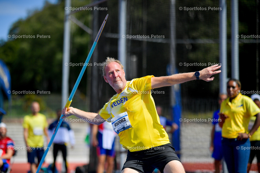 WMAC - Day 1_146 | World Masters Athletics Championship am 13.08.2024 in Gotheburg; SpeerwurfPhoto: Kai Peters - Realisiert mit Pictrs.com