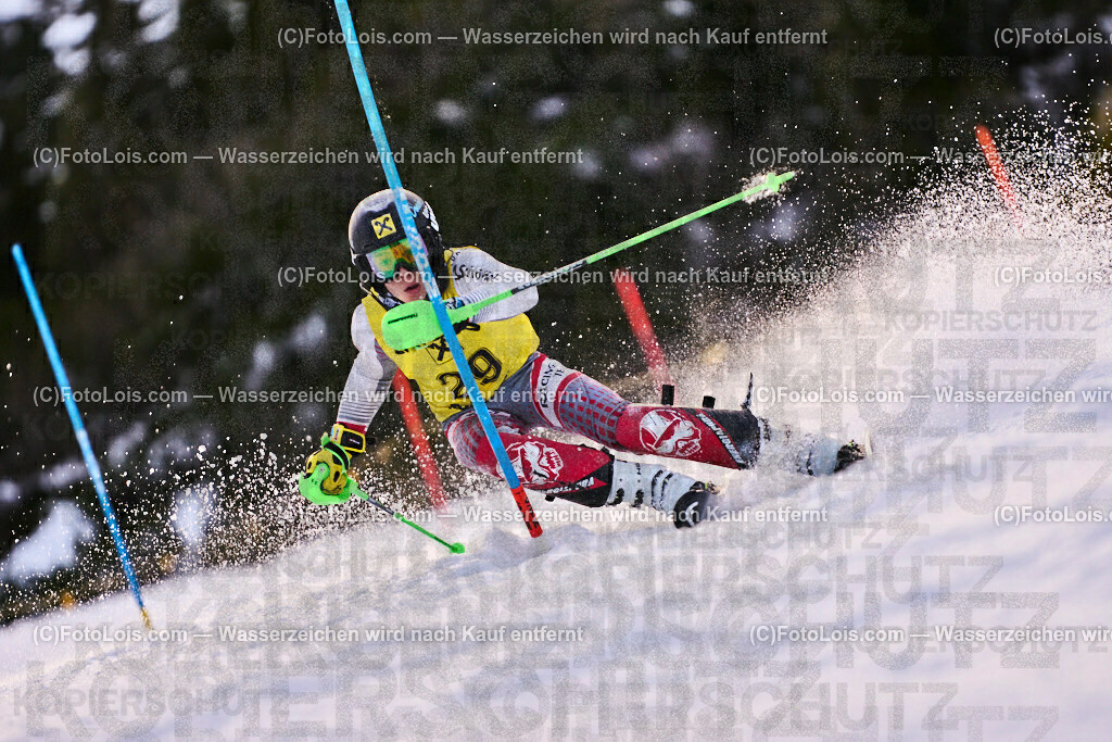 ALP2820_NWC-OAC-Slalom-II DG-I_Hochkar_Berger Dominic | (C)FotoLois.com, Alois Spandl, NWC+OAC-Schüler-Slalom 1 auf dem Hochkar, Sa 7. Jänner 2023.