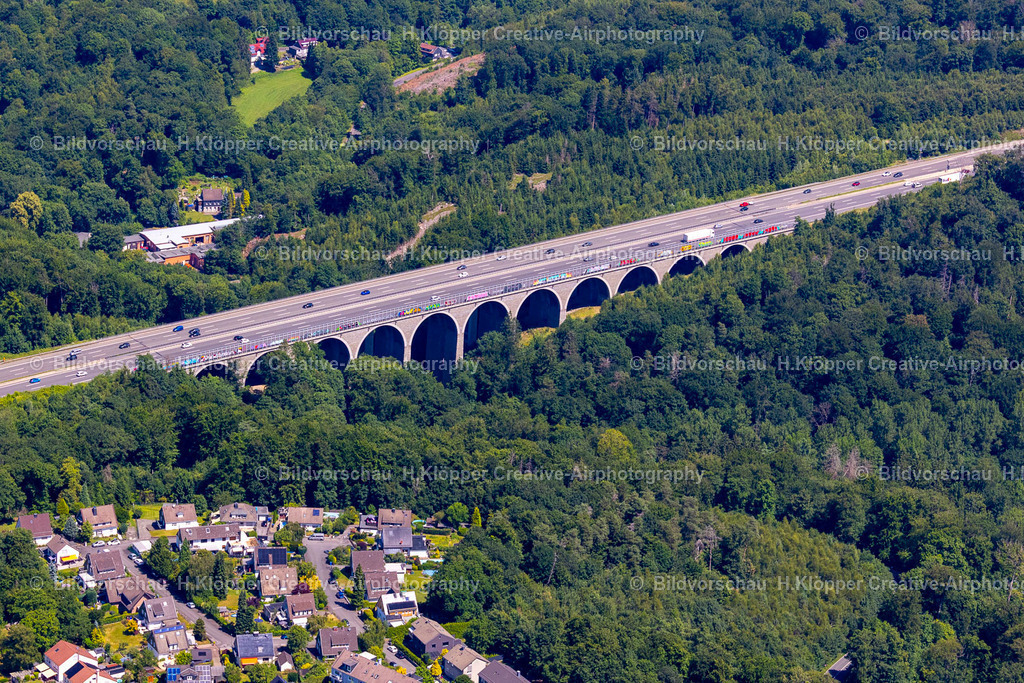 Luftbild Wermelskirchen-4990 | "Höllenbach Talbrücke" in Wermelskirchen - Realisiert mit Pictrs.com