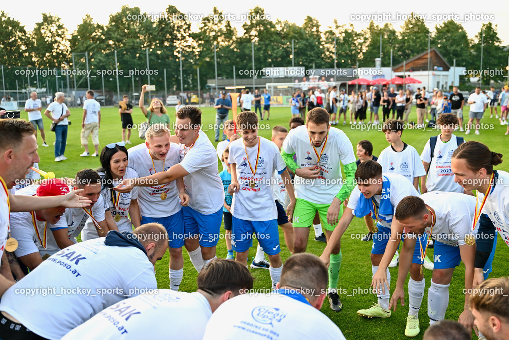 Villacher Bier Cup 2022/23 Siegerehrung SAK vs. SV Dellach Gail 17.6.2023 | hockey sports photos, Pressefotos, Sportfotos, hockey247, win 2day icehockeyleague, Handball Austria, Floorball Austria, ÖVV, Kärntner Eishockeyverband, KEHV, KFV, Kärntner Fussballverband, Österreichischer Volleyballverband, Alps Hockey League, ÖFB, 