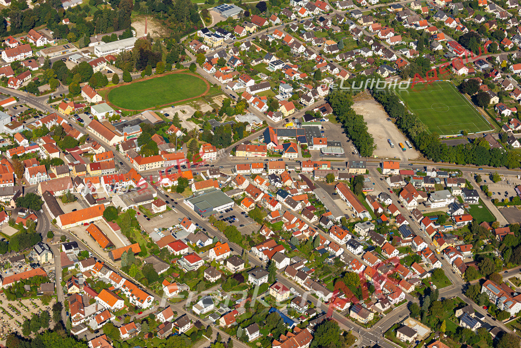 Aktuelles Luftbild von  Aichach Kauf mit Lizenz / Bildrechten möglich- Die Luftaufnahme wurde 2021 mittels UL-Flugzeug erstellt ( keine Drohne ) - hochauflösende Kamera-Systeme von  Canon -Beste Qualität - Für grossformatige Ausdrucke geeignet. Die Geschenkidee !