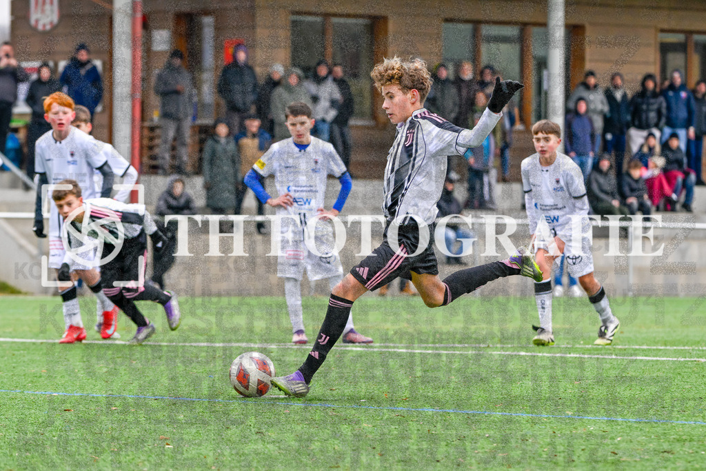 GER, Juventus - FC Aarau,  Fussball, PS-Immo-Cup 2026,U13 Feldturnier, 18.01.2026 | Juventus, FCA