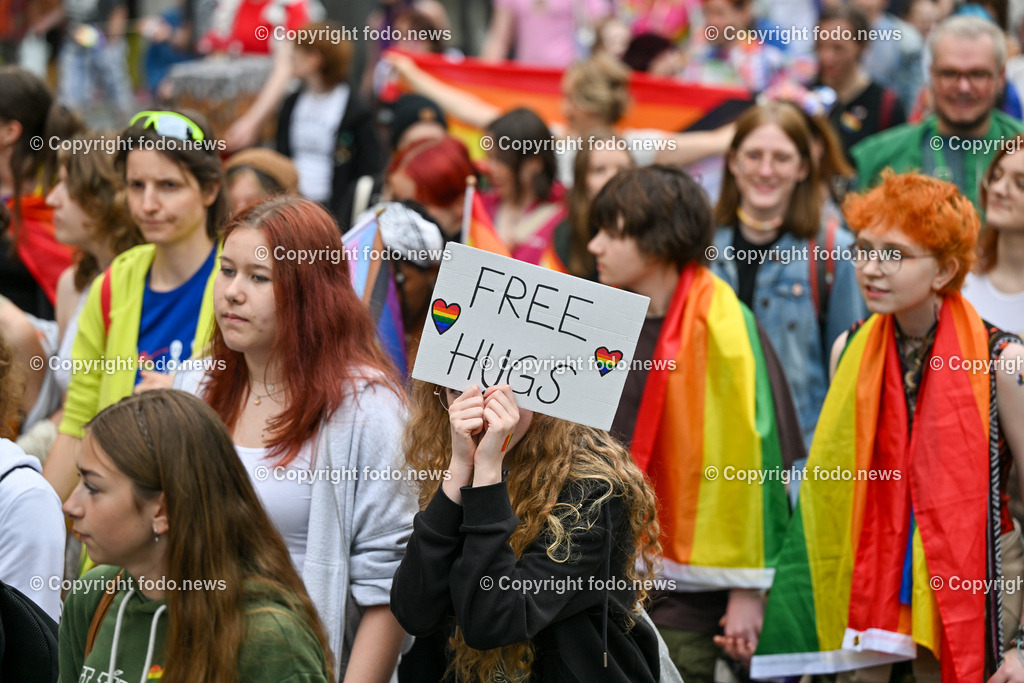 Linzpride 2023_ 24.06.2023-29 | 24.06.2023, Linz, AUT, Linzpride 2023, im Bild Teilnehmer an der Linzpride 2023