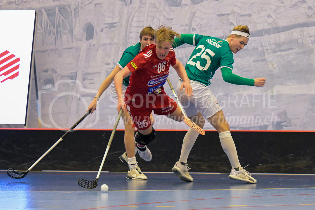 Lillan IBK vs Strängnäs IBK - 17. März 2024 | Lillan IBK vs Strängnäs IBK
Idrottshuset Örebro, Arenahallen, Örebro
Tim Lindgren (#86 Strängnäs IBK) and Aron Ohlsson (#25 Lillan IBK).
Bild: Sportfotografie Markus Aeschimann | www.markus-aeschimann.ch - Realisiert mit Pictrs.com