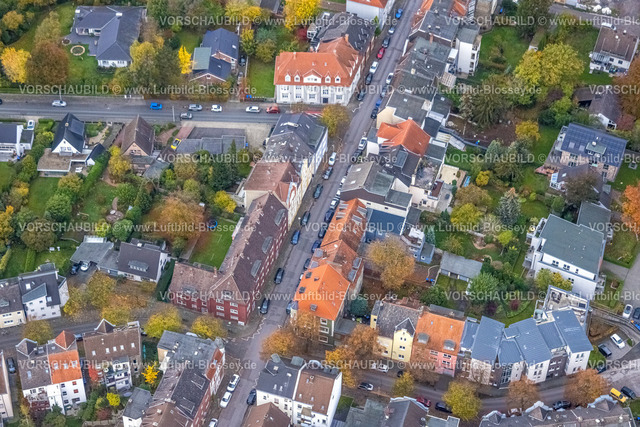 Hamm221011865 | Luftbild, Wohnsiedlung Wilhelminenstraße Ecke Agnesstraße, Mitte, Hamm, Ruhrgebiet, Nordrhein-Westfalen, Deutschland