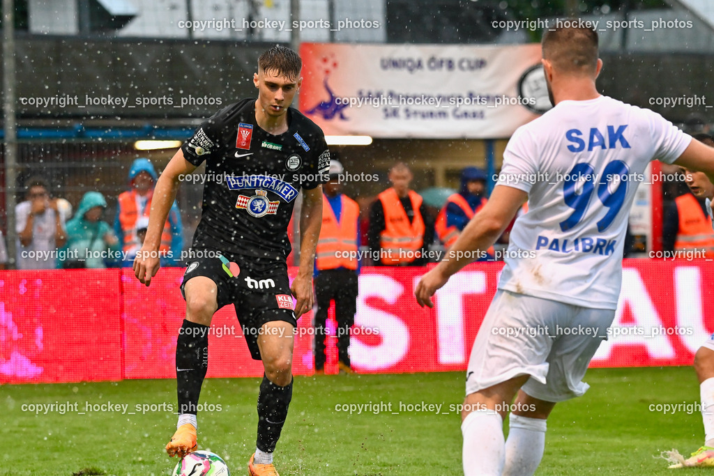 SAK vs. SK Sturm 22.7.2023 | #9 Szymon Wlodarczyk, #99 Uros Palibrk