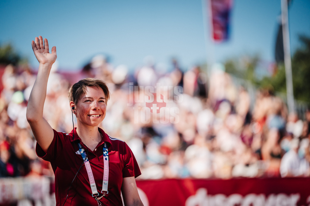 Beachvolleyball | Frauen | Allianz German Beach Tour 2025 | Tourstop München | 13.07.2025 | Schiedsrichterin Lea Becker