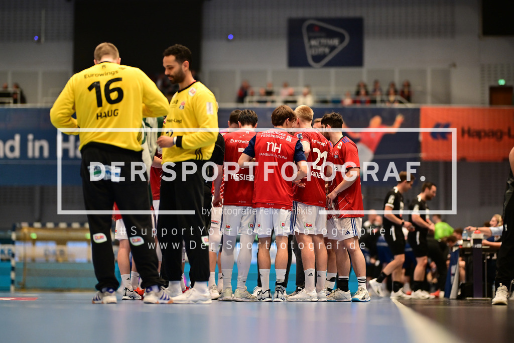 Handball I Herren I Saison 2024-2025 I Bundesliga I 25. Spieltag I HSV Hamburg - 1. VfL Potsdam I 03.04.2025 I 41574 | Der Sportfotograf. - Realized with Pictrs.com