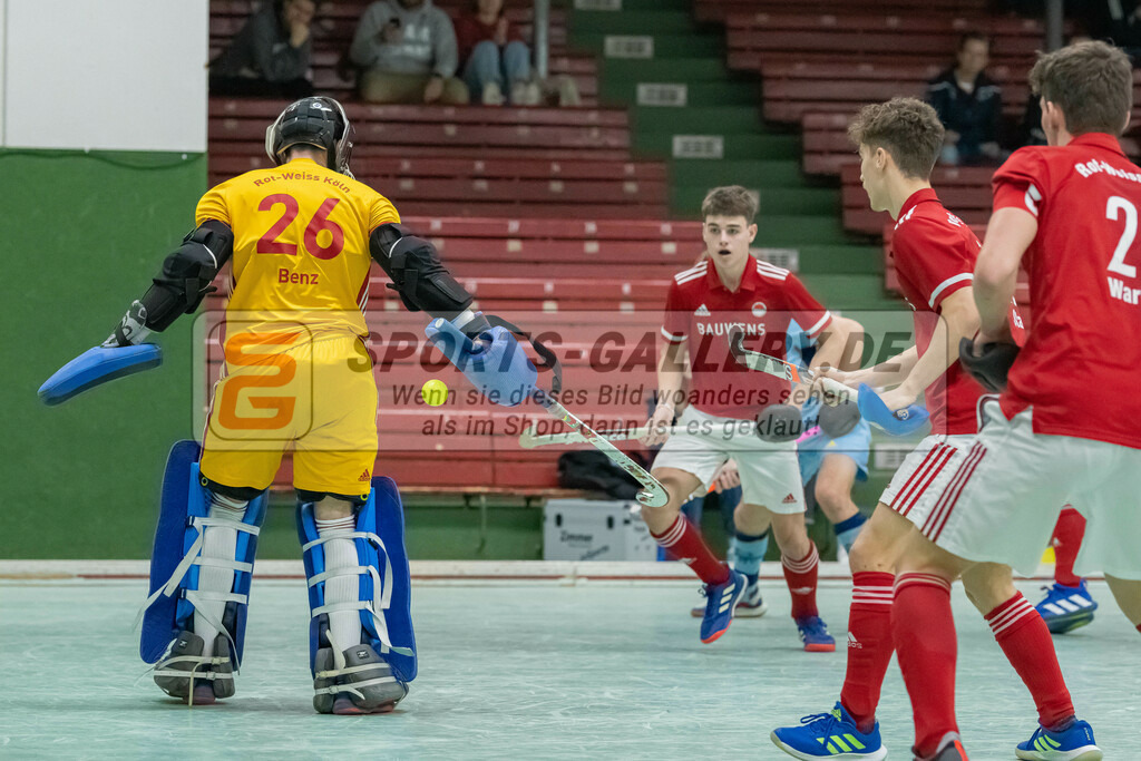 HK_20230305_106025 | Deutsche Meisterschaft MU16 1/2 Finale Rot-Weiss Köln - Zehlend. Wespen am 5.3.2023 RWK, Köln ,