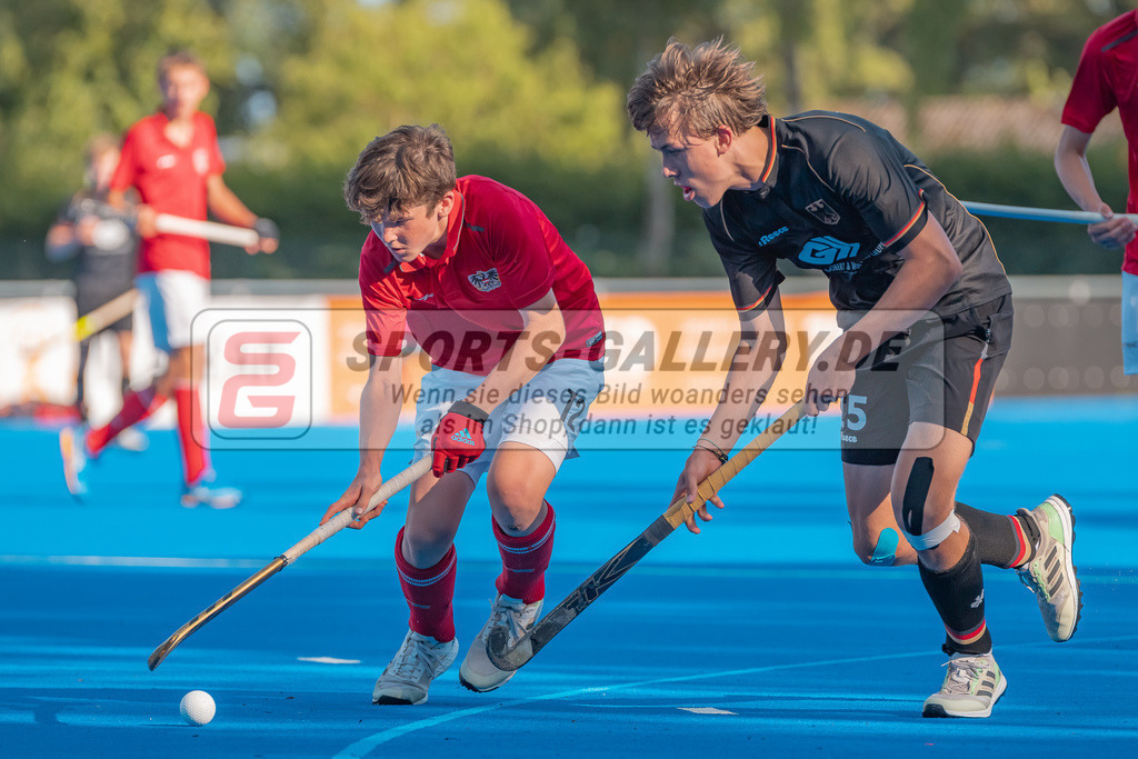 HK_20230710_100881 | Euro Hockey MU18 Austria - Germany Championship Girls &amp; Boys am 10.7.2023 CHTC , Krefeld ,