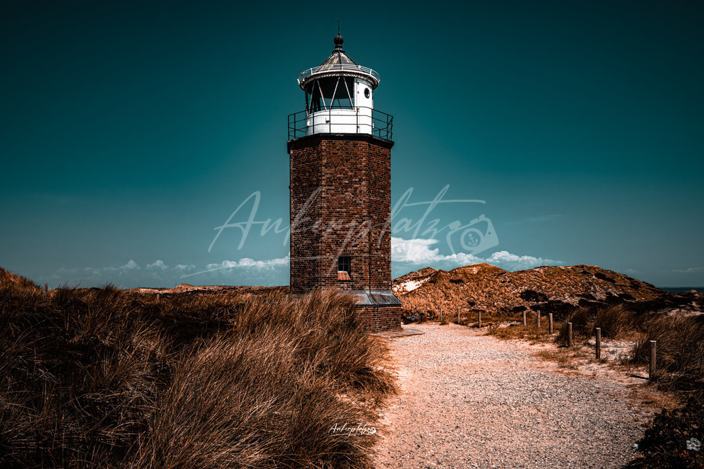 Leuchtturm Quermarkenfeuer Rotes Kliff | ankerplatz-schleswig-holstein - Realisiert mit Pictrs.com