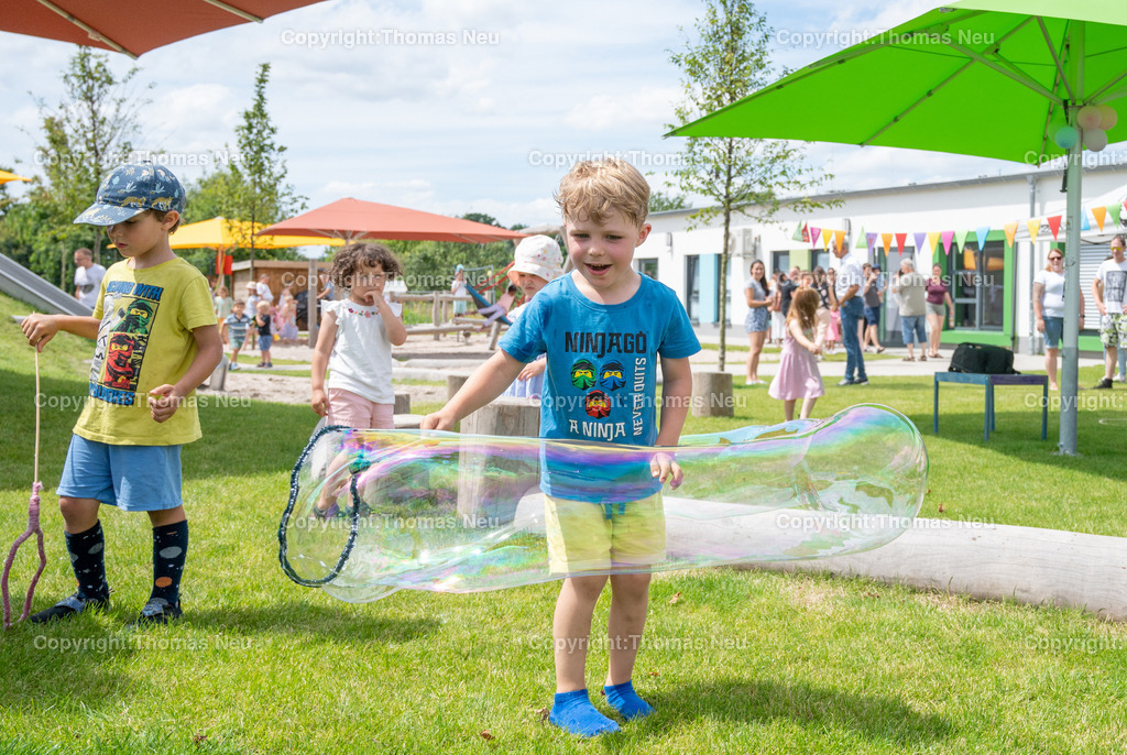 DSC_8642 | ble, 28.06.2024, Einhausen, Kita Erich-KästnerWeg "Naturbande": Sommerfest m. Einweihung des neuen Außengeländes,, Bild: Thomas Neu