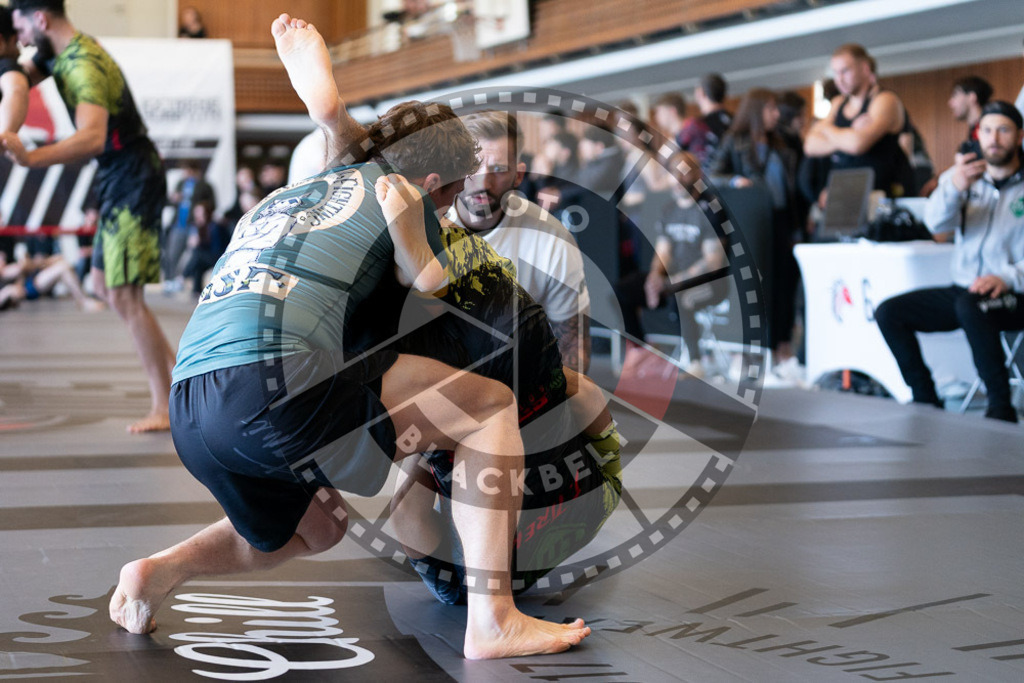 20250329PBB0667 | Fighters compete during the International Luta Livre (ILLCS) Germany IX Spring 2025 Competition spring on March 29, 2025 in Hannover, Germany.© Chiara Dazi