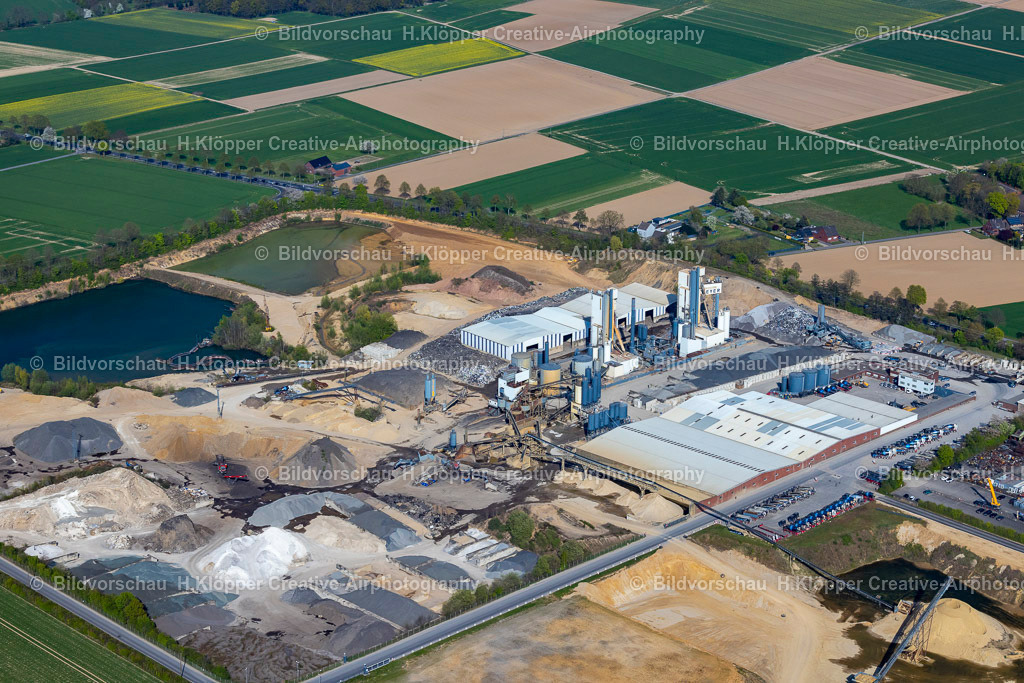 Luftbilder Wegberg-9897 | LuftaufnahmeBeton- und Baustoffmischwerk in Mehlbusch im Bundesland Nordrhein-Westfalen - Realisiert mit Pictrs.com