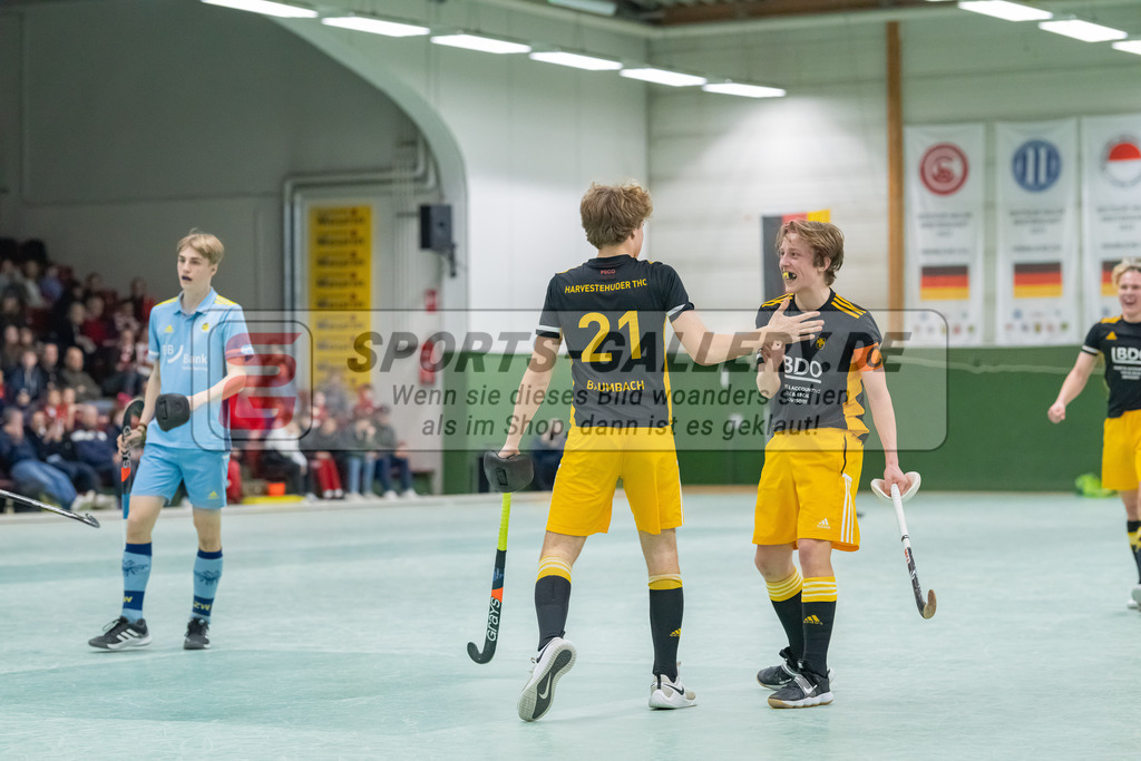 HK_20230305_106234 | Deutsche Meisterschaft MU16 Platz 3 Harvestehuder THC - Zehlend. Wespen am 5.3.2023 RWK, Köln ,