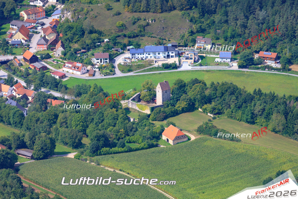 Die Luftaufnahme der Stadt Kastl wurde 2017 vom Flugzeug heraus erstellt ( keine Drohne )- hohe Auflösung für beste Qualität