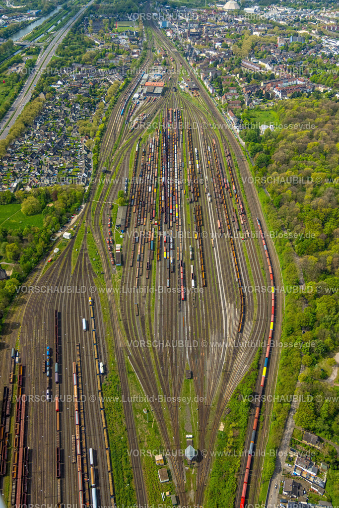 Oberhausen240401742 | Luftbild, Güterbahnhof und Rangierbahnhof Oberhausen-West Osterfeld, Vondern, Oberhausen, Ruhrgebiet, Nordrhein-Westfalen, Deutschland