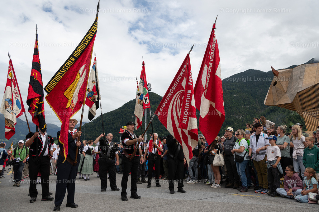 Schwingen -  ESAF Freitag Festumzug 2025 | Mollis, 29.8.25, Schwingen - ESAF Freitag Festumzug.