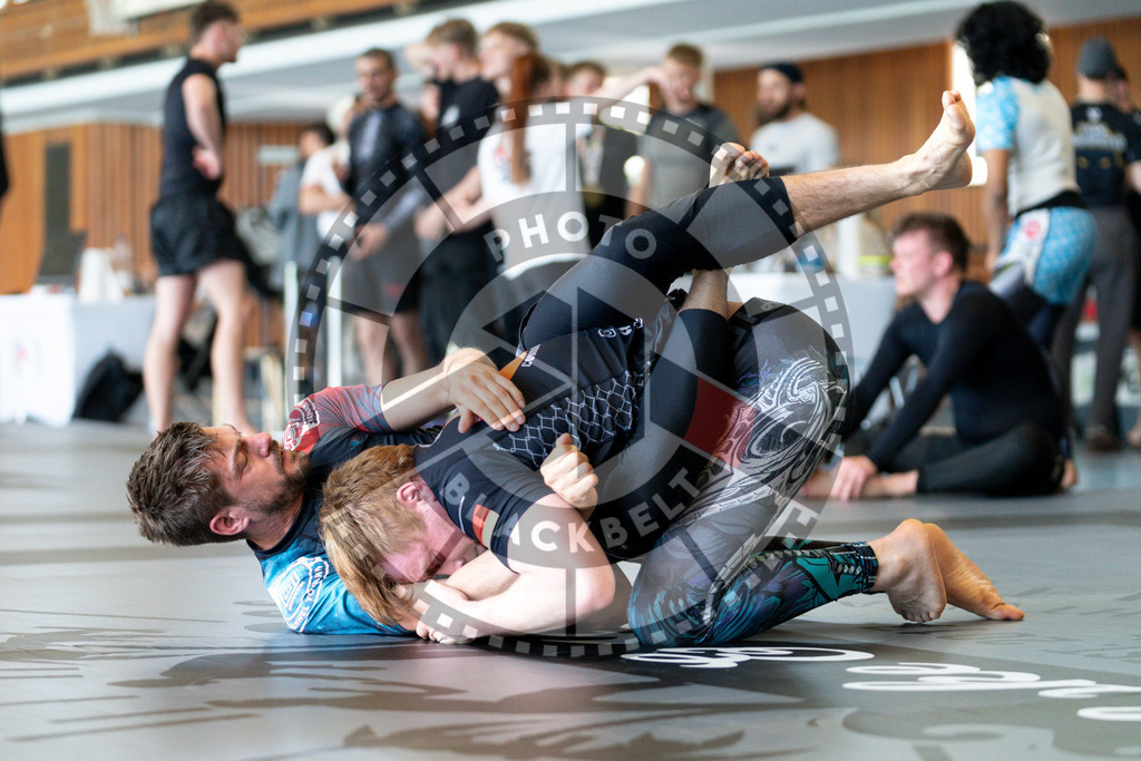 20240608PBB03958 | Fighters compete during the ILLCS VII summer edition luta livre competition in Hannover, Germany, on June 8, 2024.